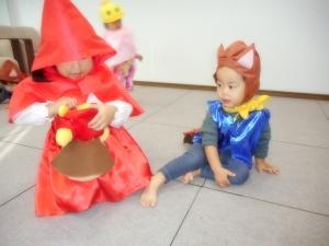あかずきんちゃんとオオカミ君